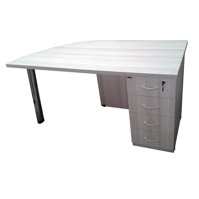 Mesa recep��o 30mm carvalho